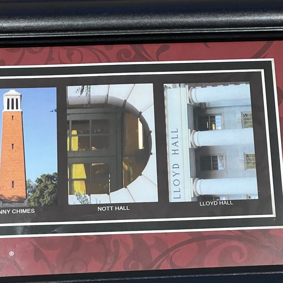 University of Alabama NCAA Framed Art Architectural Photo Spell Roll Tide *FLAW - Picture 6 of 10